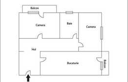 2 camere, izolat interior, la 5 minute de Iulius Mall, cu boxa si loc de parcare