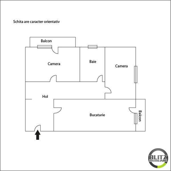 Apartament de vânzare 2 camere Marasti - 706AV | BLITZ Cluj-Napoca | Poza1