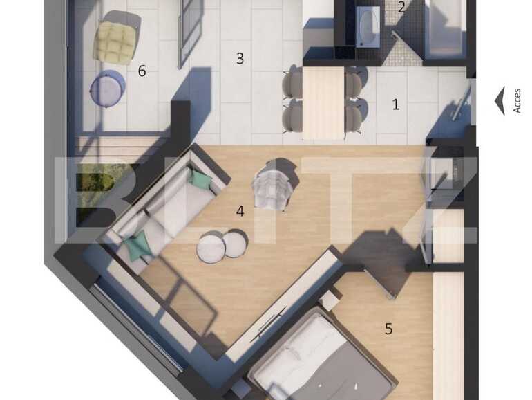 Apartament de vânzare 2 camere Manastur - 70654AV | BLITZ Cluj-Napoca | Poza1