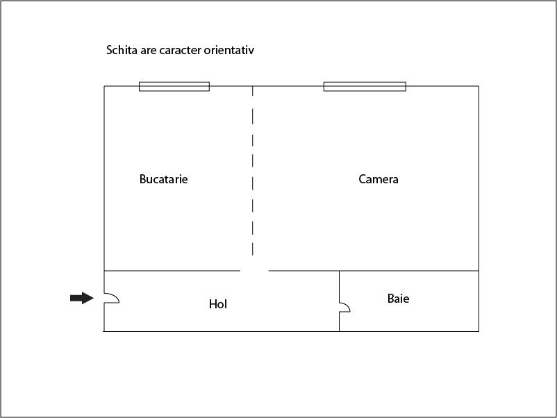 Garsonieră de vânzare Manastur - 7067AV | BLITZ Cluj-Napoca | Poza1