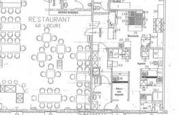 Bistro la cheie, cu terasa, 215 mp, in cladire office, Centru