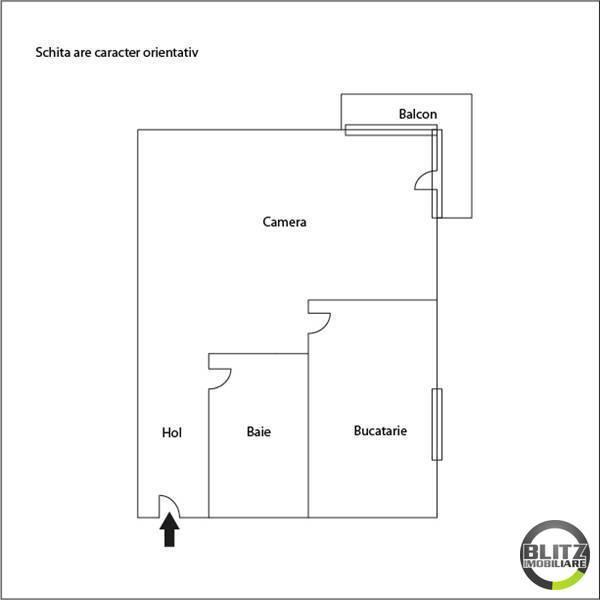 Garsonieră de vânzare Marasti - 707AV | BLITZ Cluj-Napoca | Poza1