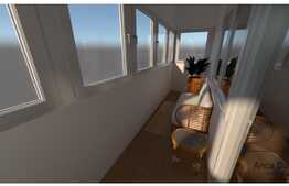 Apartament 4 camere decomandate, 95 mp utili, 2 balcoane