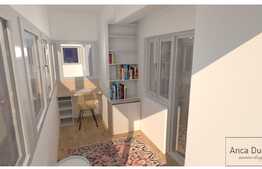 Apartament 4 camere decomandate, 95 mp utili, 2 balcoane