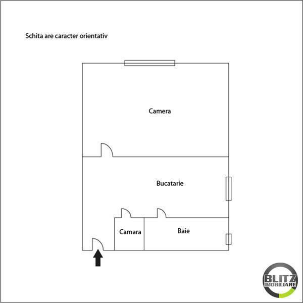 Garsonieră de vânzare Marasti - 708AV | BLITZ Cluj-Napoca | Poza1