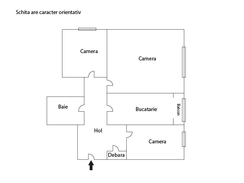Apartament de vânzare 3 camere Manastur - 7085AV | BLITZ Cluj-Napoca | Poza1
