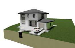 Casa 135 mp, teren 500 mp, panorama si aer curat, zona Chinteni!