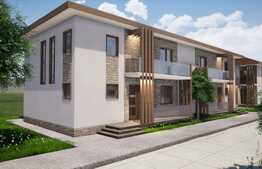 Duplex de vanzare, 120 mp , 200 teren, incalzire in pardoseala, la 2 km de Vivo 