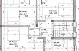 Duplex de vanzare, 120 mp , 200 teren, incalzire in pardoseala, la 2 km de Vivo 