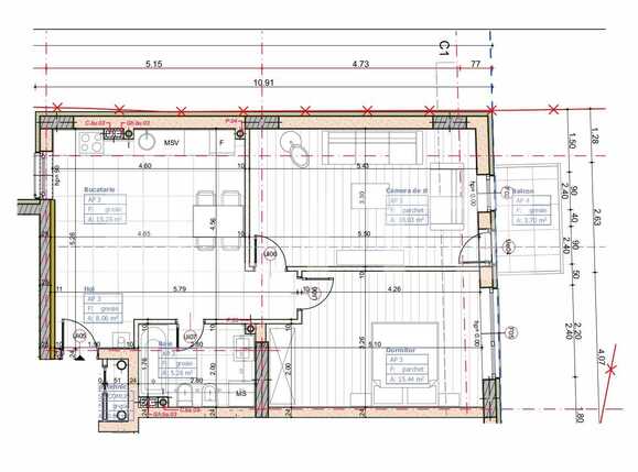 Apartament de vânzare 2 camere Marasti - 70932AV | BLITZ Cluj-Napoca | Poza2