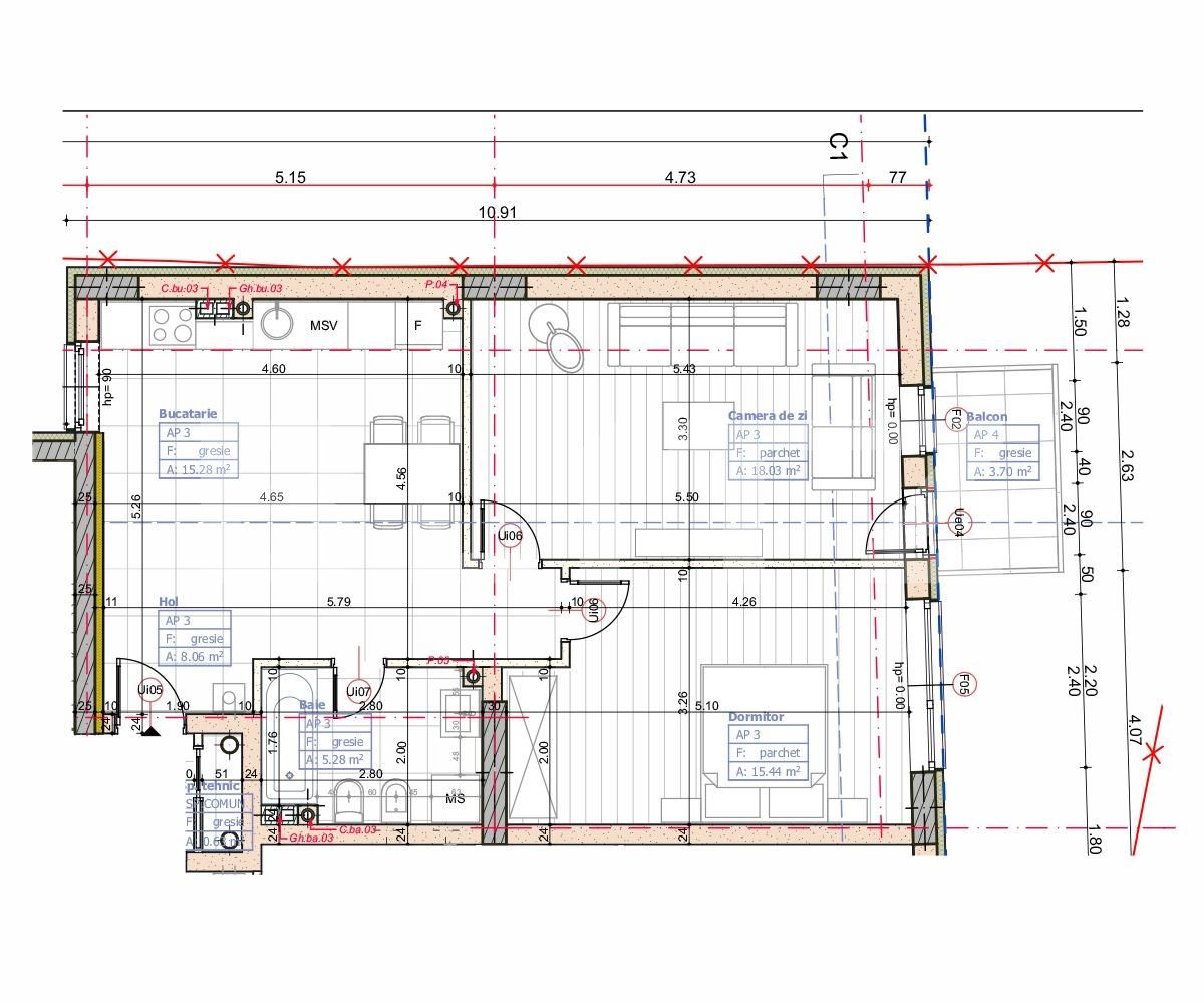 Apartament de vânzare 2 camere Marasti - 70932AV | BLITZ Cluj-Napoca | Poza2