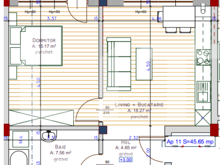 Apartament de vânzare 2 camere Floreşti - 70940AV | BLITZ Cluj-Napoca | Poza1