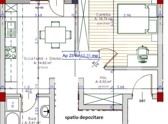 Apartament de vânzare 2 camere Floreşti - 70944AV | BLITZ Cluj-Napoca | Poza1