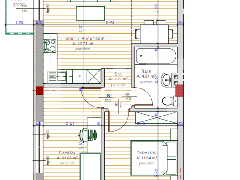 Apartament de vânzare 3 camere Floreşti - 70945AV | BLITZ Cluj-Napoca | Poza1