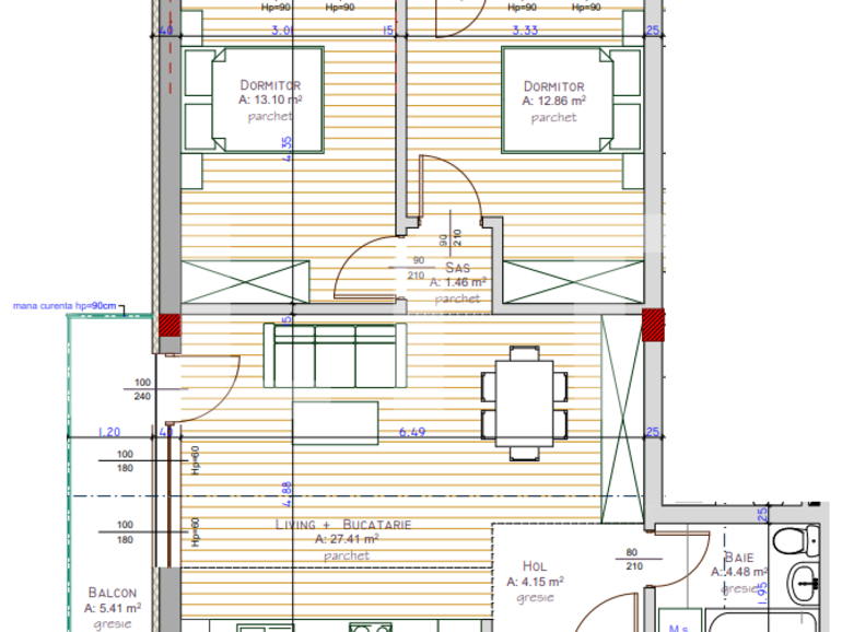 Apartament de vânzare 3 camere Floreşti - 70947AV | BLITZ Cluj-Napoca | Poza1