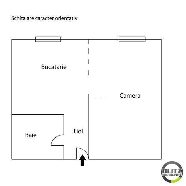 Garsonieră de vânzare Marasti - 710AV | BLITZ Cluj-Napoca | Poza1