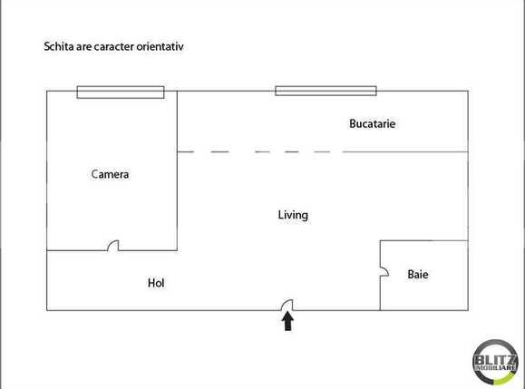 Garsonieră de vânzare Marasti - 7109AV | BLITZ Cluj-Napoca | Poza1
