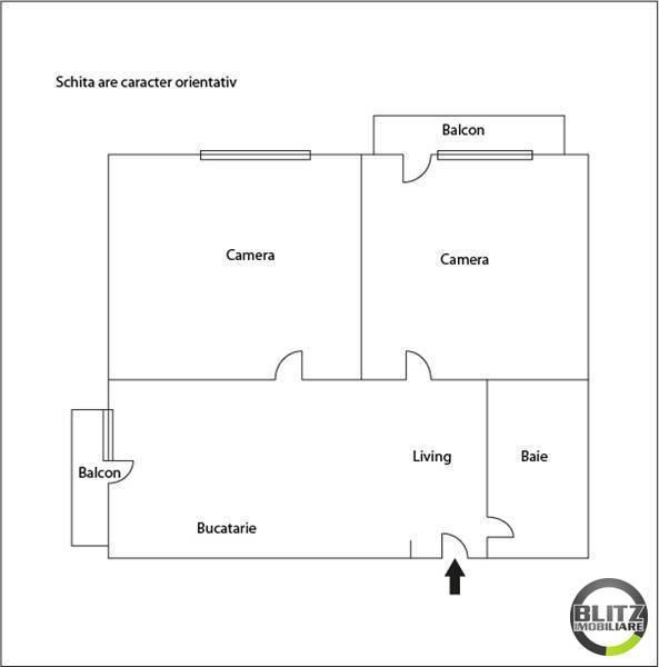 Apartament de vânzare 3 camere Floreşti - 711AV | BLITZ Cluj-Napoca | Poza1
