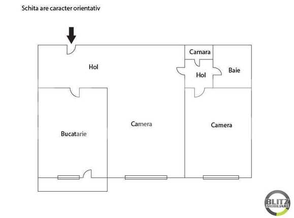 Apartament de vânzare 2 camere Grigorescu - 7119AV | BLITZ Cluj-Napoca | Poza1