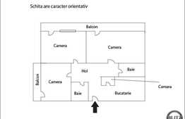 La 5 minute de FSEGA, 3 camere decomandate. Inclus loc de parcare, garaj si boxa