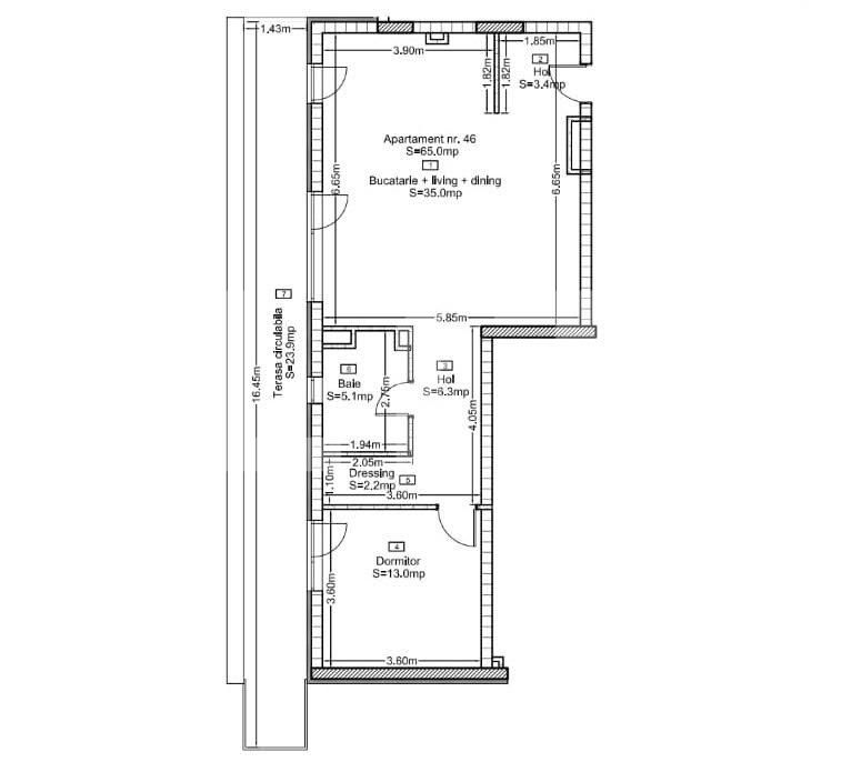 Apartament de vânzare 2 camere Dambul Rotund - 71338AV | BLITZ Cluj-Napoca | Poza1