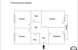 Vanzare apartament 3 camere, 65 mp utili in zona Expo