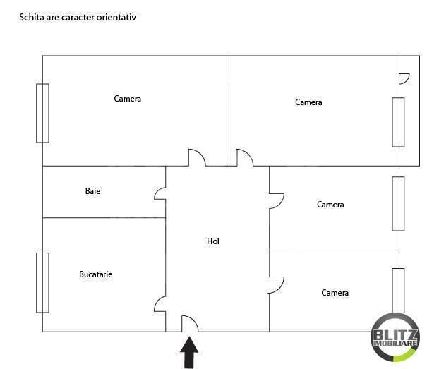 Apartament de vânzare 4 camere Manastur - 7140AV | BLITZ Cluj-Napoca | Poza1