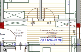 Apartament 3 camere, 51 mp, Finisat, zona strazii Teilor!