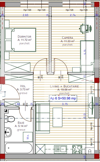 Apartament de vânzare 3 camere Floreşti - 71406AV | BLITZ Cluj-Napoca | Poza7