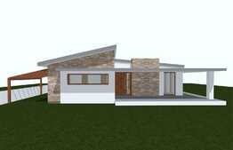 Casa individuala cu design modern JUCU KM 17, 125mp utili, 520mp teren!