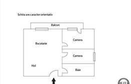 De vanzare 2 camere, 51 mp utili, zona Terra! 2 locuri parcare!