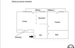 2 camere in zona TERRA, 52 mp plus 11 mp balcon, loc de parcare