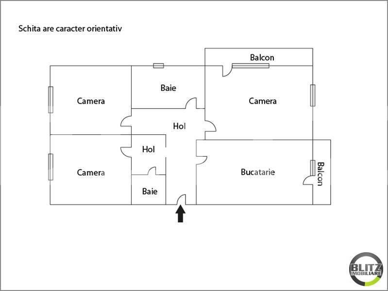 Apartament de vânzare 3 camere Gheorgheni - 7154AV | BLITZ Cluj-Napoca | Poza13