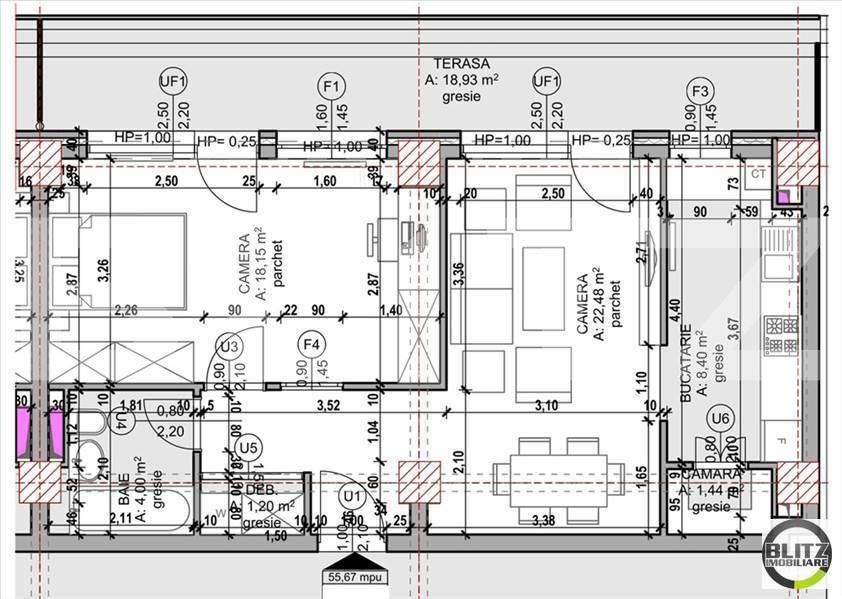 Apartament de vânzare 2 camere Marasti - 7156AV | BLITZ Cluj-Napoca | Poza2