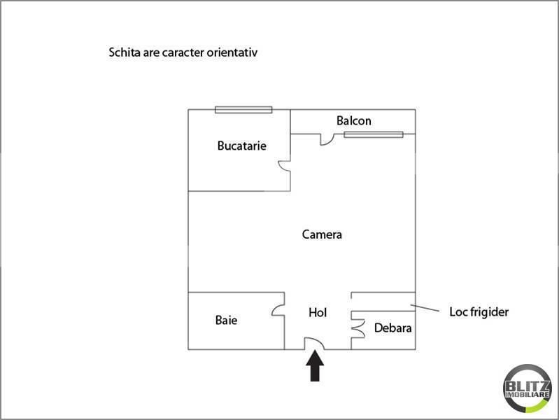 Garsonieră de vânzare Manastur - 7170AV | BLITZ Cluj-Napoca | Poza5
