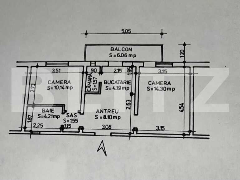 Apartament de vânzare 2 camere Manastur - 71758AV | BLITZ Cluj-Napoca | Poza1
