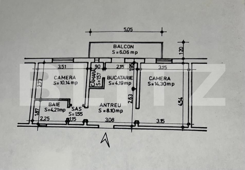 Apartament de vânzare 2 camere Manastur - 71758AV | BLITZ Cluj-Napoca | Poza1