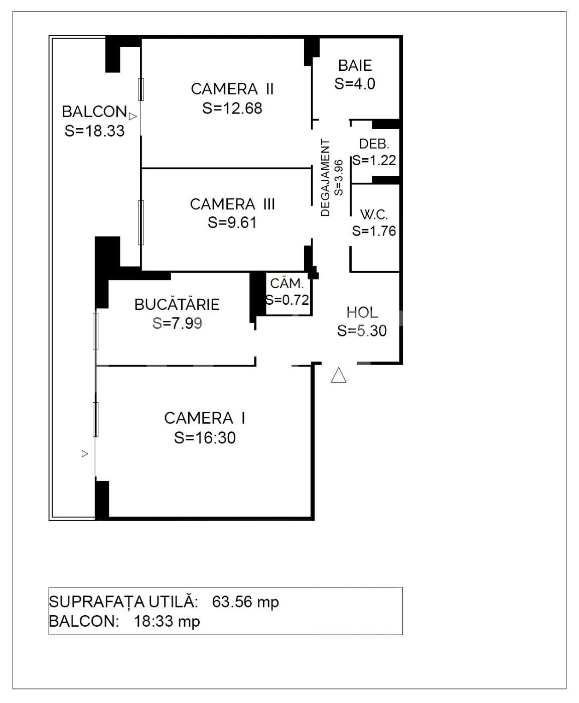 Apartament de vânzare 3 camere Marasti - 71827AV | BLITZ Cluj-Napoca | Poza9