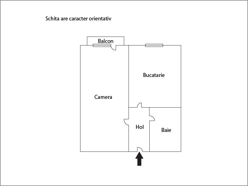 Garsonieră de vânzare Floreşti - 7185AV | BLITZ Cluj-Napoca | Poza1
