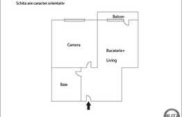 Vanzare 2 camere, 59 mp utili in zona Oncos! Pretabil investitie sau locuit