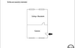 2 camere, 54 mp, in casa , zona strazii I. C. Bratianu