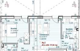 Apartament 2 camere decomandate ,Terasa ,zona Teilor