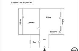 2 camere, 50 mp,  frumos mobilat in zona Eroilor! Posibilitate Rate!