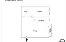 Apartament cu 2 camere, 60 mp, zona Muzeul Apei, semifinisat!