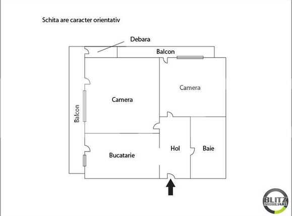 Apartament de vânzare 2 camere Floreşti - 7205AV | BLITZ Cluj-Napoca | Poza12