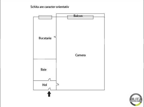 Garsonieră de vânzare Marasti - 7210AV | BLITZ Cluj-Napoca | Poza5