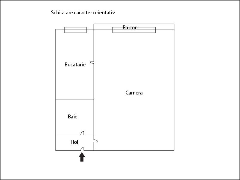 Garsonieră de vânzare Marasti - 7210AV | BLITZ Cluj-Napoca | Poza1