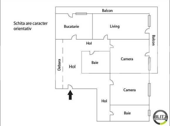 Apartament de vânzare 3 camere Floreşti - 7213AV | BLITZ Cluj-Napoca | Poza11