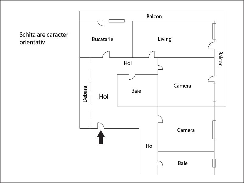 Apartament de vânzare 3 camere Floreşti - 7213AV | BLITZ Cluj-Napoca | Poza2