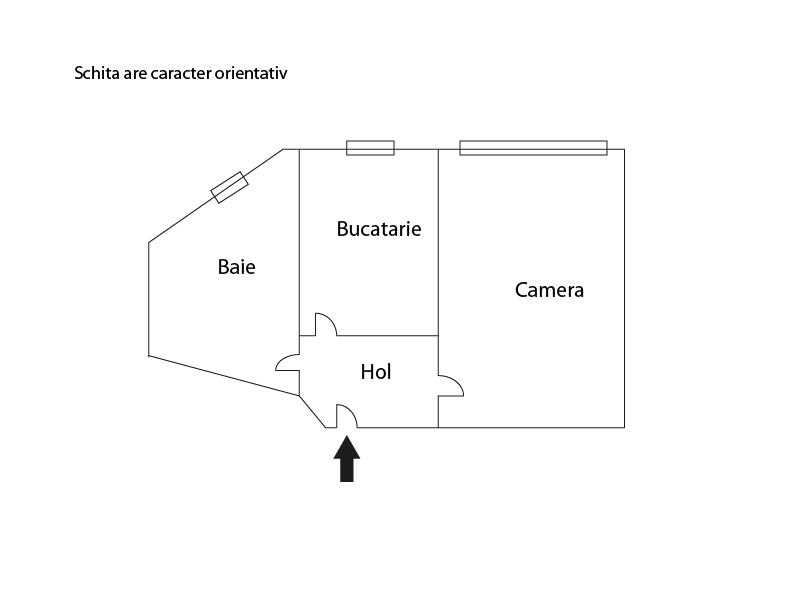 Garsonieră de vânzare Marasti - 7225AV | BLITZ Cluj-Napoca | Poza1
